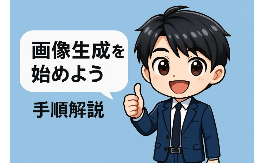 画像生成を始める手順
